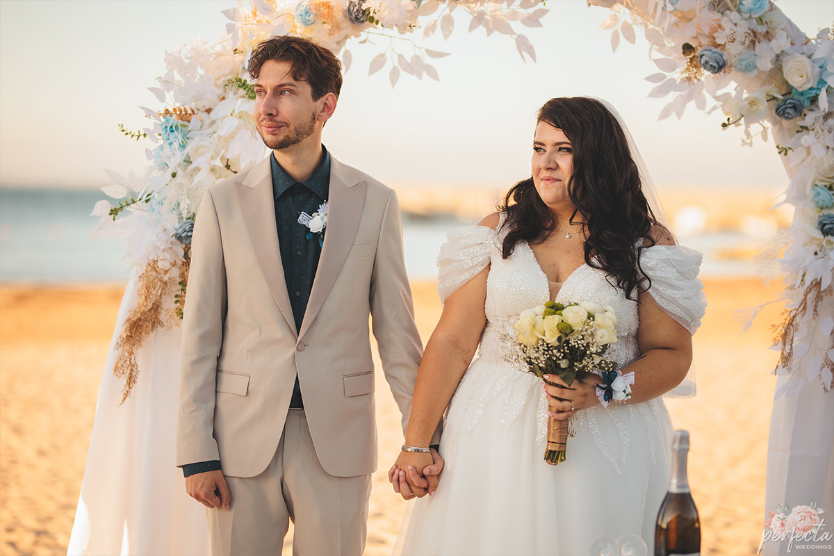 wedding by the sea, Black sea coast wedding, Kraymorie, Burgas, Bulgaria 2025