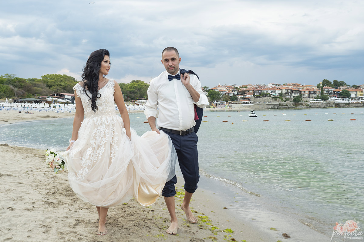 Сватби на морето, сватбени украси, сватби в Бургас, сватби по Черноморието, 2021